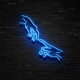 LED NEON HAND OF GOD